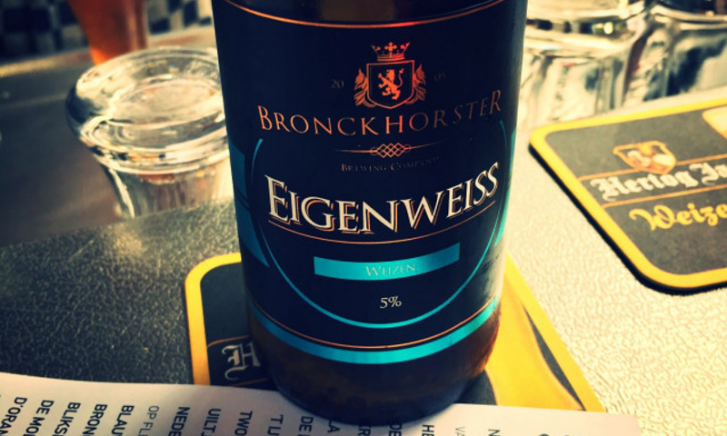 Flesje Bronckhorster Eigen Weiss